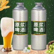 青岛特产精酿原浆啤酒1000ML大桶装高浓度扎啤白啤熟啤