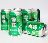 雪花啤酒清爽330ml*24罐 整箱批发5件起批 正品新货